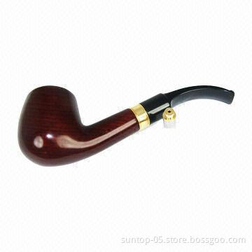 Electronic Pipe Cigarette, Supports 3 to 3.5 Hours Charging Time with 950mAh Battery